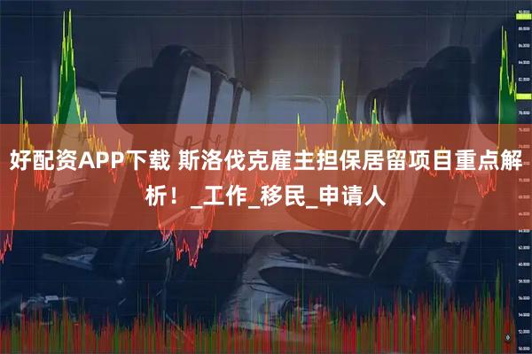 好配资APP下载 斯洛伐克雇主担保居留项目重点解析！_工作_移民_申请人